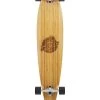 Two Bare Feet "The Chuck" 44in Bamboo Series Longboard Skateboard Complete (Black Wheels) 1 Two Bare Feet "The Chuck" 44in Bamboo Series Longboard Skateboard Complete (Black Wheels) -Surfline Shop 001 the chuck bottom