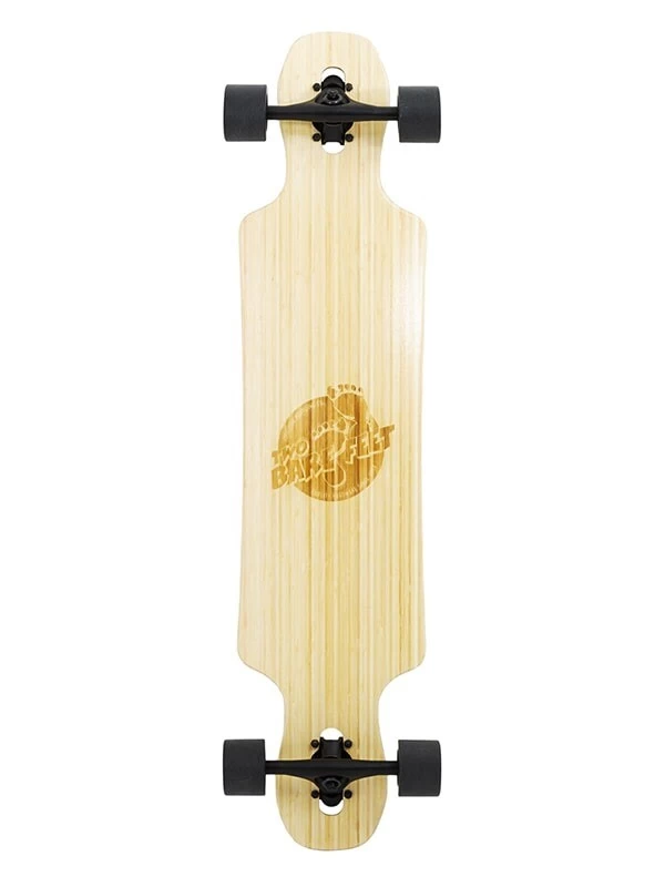 Two Bare Feet "The Hunter" 40in Bamboo Series Longboard Skateboard Complete 3 Two Bare Feet "The Hunter" 40in Bamboo Series Longboard Skateboard Complete