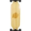 Two Bare Feet "The Austin" 36in Bamboo Series Longboard Skateboard Complete (Black Wheels)
