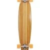 Two Bare Feet "The Chad" 42in Bamboo Series Longboard Skateboard Complete (Orange Wheels) -Surfline Shop 01 n s03 black bottom 3