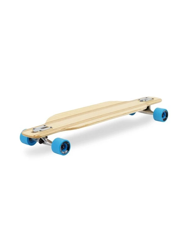Two Bare Feet "The Bradley" 36in Bamboo Series Longboard Skateboard Complete (Blue Wheels) 5 Two Bare Feet "The Bradley" 36in Bamboo Series Longboard Skateboard Complete (Blue Wheels) - Image 3