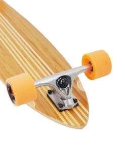 Two Bare Feet "The Chad" 42in Bamboo Series Longboard Skateboard Complete (Orange Wheels) 13 Two Bare Feet "The Chad" 42in Bamboo Series Longboard Skateboard Complete (Orange Wheels) -Surfline Shop 06 n s03 black trucks 3