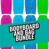 Two Bare Feet Classic Pattern Single Bodyboard And Bag Bundle (Choice Of 33", 37", 41", 42", 44") -Surfline Shop 11 10