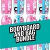 Two Bare Feet Flowers Single Bodyboard And Bag Bundle (Choice Of 33", 37", 41") 2 Two Bare Feet Flowers Single Bodyboard And Bag Bundle (Choice Of 33", 37", 41") -Surfline Shop 1 flowers single bundle