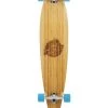 Two Bare Feet "The Chuck" 44in Bamboo Series Longboard Skateboard Complete (Blue Wheels) 1 Two Bare Feet "The Chuck" 44in Bamboo Series Longboard Skateboard Complete (Blue Wheels) -Surfline Shop 1 001 the chuck bottom 1 1