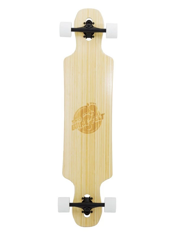Two Bare Feet "The Hunter" 40in Bamboo Series Longboard Skateboard Complete (White Wheels) 3 Two Bare Feet "The Hunter" 40in Bamboo Series Longboard Skateboard Complete (White Wheels)