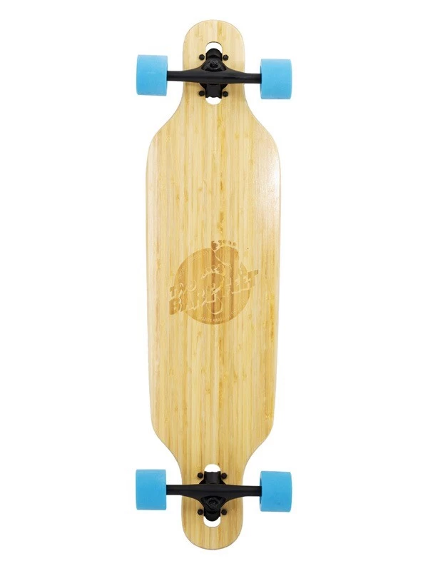 Two Bare Feet "The Austin" 36in Bamboo Series Longboard Skateboard Complete (Blue Wheels) 3 Two Bare Feet "The Austin" 36in Bamboo Series Longboard Skateboard Complete (Blue Wheels)