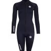 Two Bare Feet Womens Silicone Print Series 2.5mm Wetsuit Jacket & Shorts Set (Black) 2 Two Bare Feet Womens Silicone Print Series 2.5mm Wetsuit Jacket & Shorts Set (Black) -Surfline Shop 1 30 2