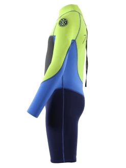 Two Bare Feet Squadron 3/2mm Short Leg Spring Junior Wetsuit (Lime/Blue/Blue) 13 Two Bare Feet Squadron 3/2mm Short Leg Spring Junior Wetsuit (Lime/Blue/Blue) -Surfline Shop 1c8a1421