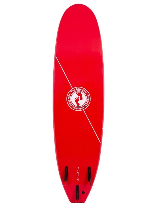 7ft Foamy Surfboard (Red) 3 7ft Foamy Surfboard (Red)