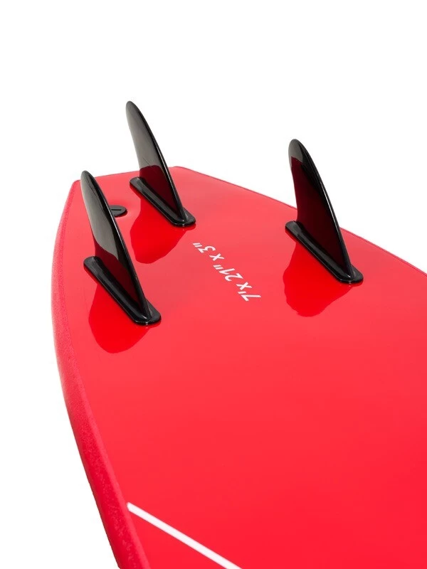 7ft Foamy Surfboard (Red) 5 7ft Foamy Surfboard (Red) - Image 3