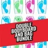 Two Bare Feet 42" Future Print Double Bodyboard And Bag Bundle 2 Two Bare Feet 42" Future Print Double Bodyboard And Bag Bundle -Surfline Shop 2 double bodyboard and bag bundle 3 1