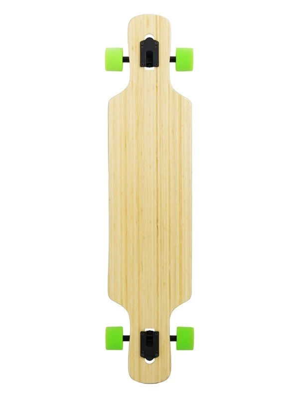 Two Bare Feet "The Parker" 42.5in Bamboo Series Longboard Skateboard Complete (Green Wheels) 4 Two Bare Feet "The Parker" 42.5in Bamboo Series Longboard Skateboard Complete (Green Wheels) - Image 2