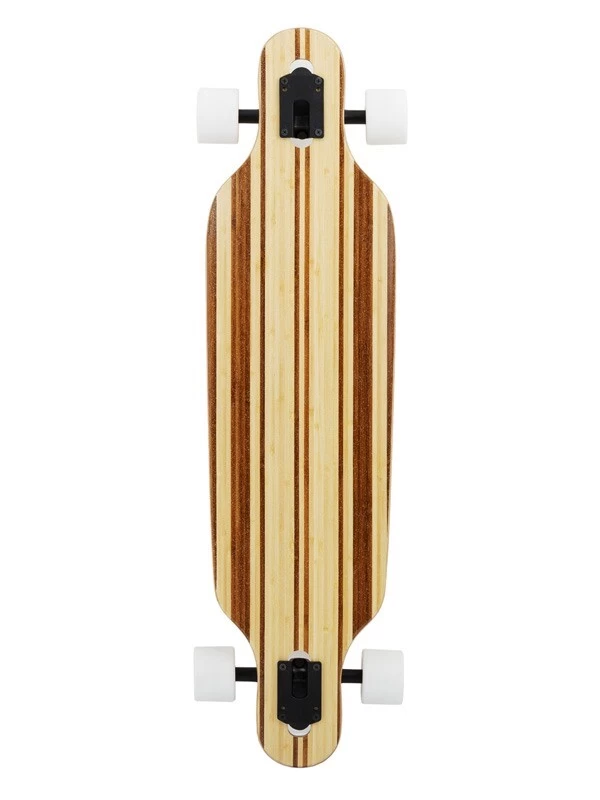 Two Bare Feet "The Austin" 36in Bamboo Series Longboard Skateboard Complete (White Wheels) 4 Two Bare Feet "The Austin" 36in Bamboo Series Longboard Skateboard Complete (White Wheels) - Image 2