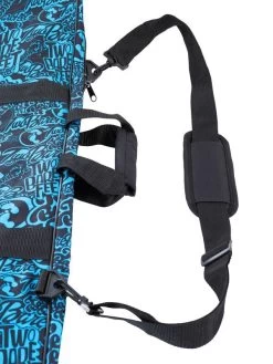 37" Double Bodyboard Bag (Blue Classic Pattern) -Surfline Shop 37 double cp bodyboard bag blue 4