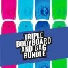 Two Bare Feet Lagoon Triple Bodyboard And Bag Bundle (Choice Of 33", 37", 41", 42", 44") 2 Two Bare Feet Lagoon Triple Bodyboard And Bag Bundle (Choice Of 33", 37", 41", 42", 44") -Surfline Shop 3 20 7