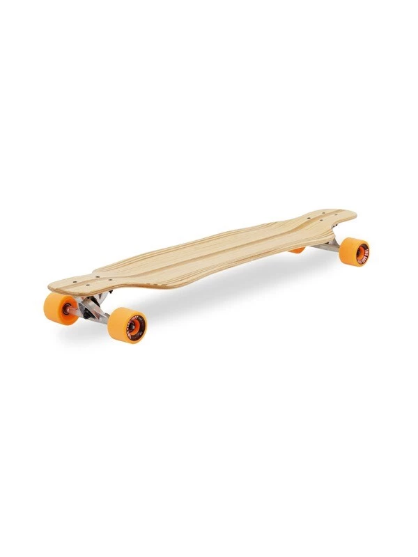 Two Bare Feet "The Larry" 39in Bamboo Series Longboard Skateboard Complete (Orange Wheels) 5 Two Bare Feet "The Larry" 39in Bamboo Series Longboard Skateboard Complete (Orange Wheels) - Image 3
