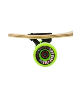 Two Bare Feet "The Parker" 42.5in Bamboo Series Longboard Skateboard Complete (Green Wheels) 12 Two Bare Feet "The Parker" 42.5in Bamboo Series Longboard Skateboard Complete (Green Wheels) -Surfline Shop 5 002 parker wheel 1 1