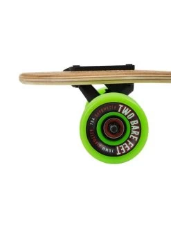 Two Bare Feet "The Hunter" 40in Bamboo Series Longboard Skateboard Complete (Green Wheels) -Surfline Shop 5 006 hunter wheel 3