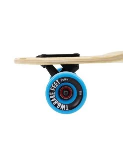 Two Bare Feet "The Duke" 41in Bamboo Series Longboard Skateboard Complete (Blue Wheels) -Surfline Shop 5 008 duke wheel 1