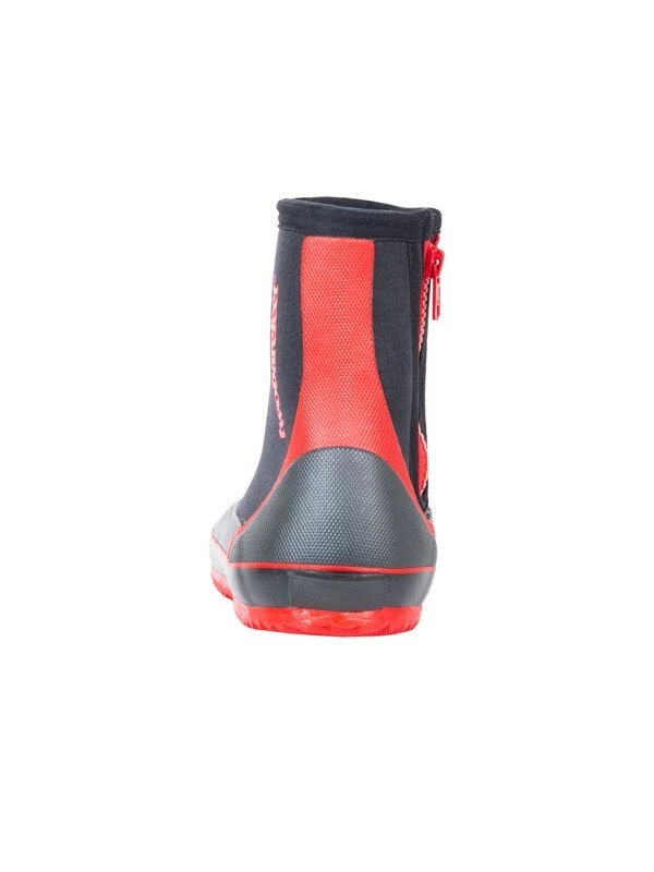 Two Bare Feet 5mm Neoprene Zipped Wetsuit Boots (Red) 5 Two Bare Feet 5mm Neoprene Zipped Wetsuit Boots (Red) - Image 3