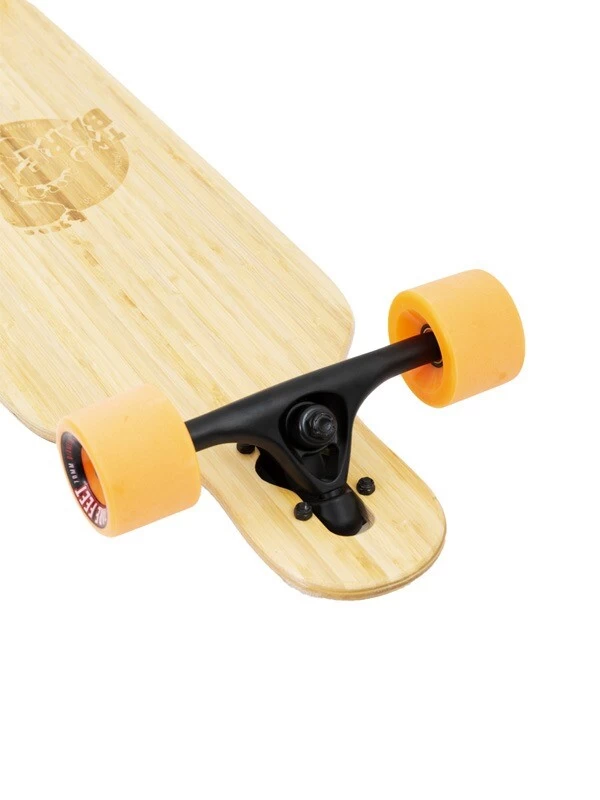 Two Bare Feet "The Austin" 36in Bamboo Series Longboard Skateboard Complete (Orange Wheels) 8 Two Bare Feet "The Austin" 36in Bamboo Series Longboard Skateboard Complete (Orange Wheels) - Image 6