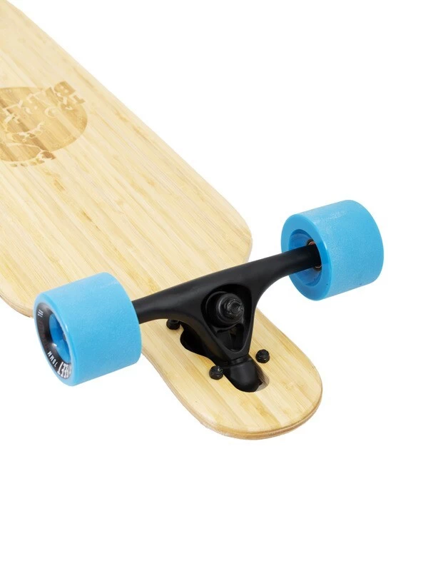Two Bare Feet "The Austin" 36in Bamboo Series Longboard Skateboard Complete (Blue Wheels) 8 Two Bare Feet "The Austin" 36in Bamboo Series Longboard Skateboard Complete (Blue Wheels) - Image 6