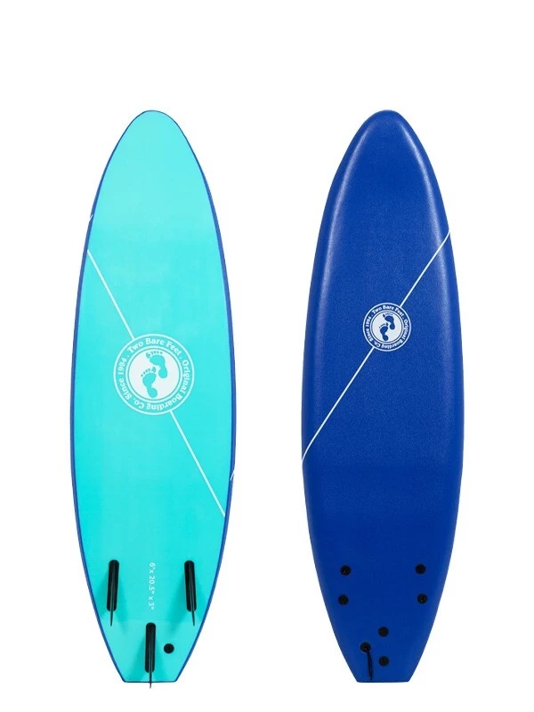 Two Bare Feet Foamy Surfboard & Boardbag Double Package (6ft, 7ft, 8ft) 4 Two Bare Feet Foamy Surfboard & Boardbag Double Package (6ft, 7ft, 8ft) - Image 2