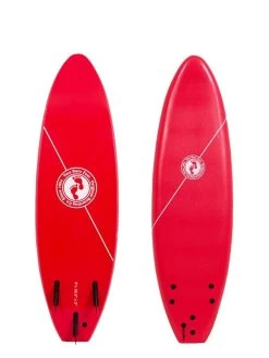 Two Bare Feet Foamy Surfboard & Boardbag Double Package (6ft, 7ft, 8ft) 14 Two Bare Feet Foamy Surfboard & Boardbag Double Package (6ft, 7ft, 8ft) -Surfline Shop 6ft red 2
