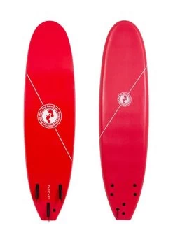 Two Bare Feet Foamy Surfboard & Boardbag Double Package (6ft, 7ft, 8ft) 16 Two Bare Feet Foamy Surfboard & Boardbag Double Package (6ft, 7ft, 8ft) -Surfline Shop 7ft red 2