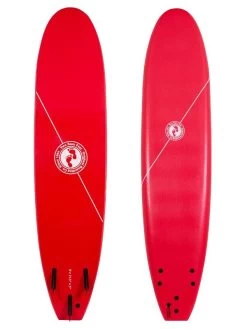Two Bare Feet Foamy Surfboard & Boardbag Double Package (6ft, 7ft, 8ft) 18 Two Bare Feet Foamy Surfboard & Boardbag Double Package (6ft, 7ft, 8ft) -Surfline Shop 8ft red 2