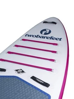 Two Bare Feet Sport Air (Touring) 12'0" X 33" X 6" Inflatable SUP Starter Pack (Raspberry) 15 Two Bare Feet Sport Air (Touring) 12'0" X 33" X 6" Inflatable SUP Starter Pack (Raspberry) -Surfline Shop angle 1.1 raspberry