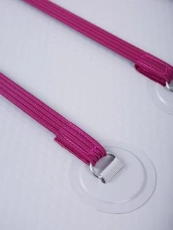 Two Bare Feet Sport Air (Allround XL) 10'10" X 33" X 6" Inflatable SUP Deluxe Fibreglass Hybrid Pack (Raspberry) -Surfline Shop angle 2 raspberry 5