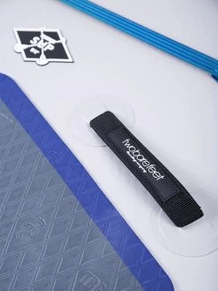 Two Bare Feet Sport Air (Allround XL) 10'10" X 33" X 6" Inflatable SUP Starter Pack (Blue) -Surfline Shop angle 4 blue 4