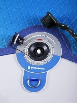 Two Bare Feet Sport Air (Allround XL) 10'10" X 33" X 6" Inflatable SUP Starter Pack (Blue) -Surfline Shop angle 5 blue 4