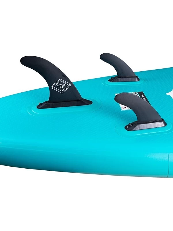 Two Bare Feet Sport Air (Allround) 10'6" X 33" X 4.75" Inflatable SUP Starter Pack (Teal) 7 Two Bare Feet Sport Air (Allround) 10'6" X 33" X 4.75" Inflatable SUP Starter Pack (Teal) - Image 5