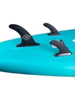 Two Bare Feet Sport Air (Allround) 10'6" X 33" X 4.75" Inflatable SUP Ultimate Pack (Teal) 17 Two Bare Feet Sport Air (Allround) 10'6" X 33" X 4.75" Inflatable SUP Ultimate Pack (Teal) -Surfline Shop angle 8 teal 3