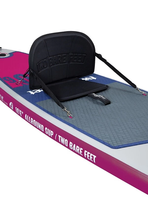 Two Bare Feet Sport Air (Allround) 10'6" X 33" X 4.75" Inflatable SUP Deluxe Fibreglass Pack (Raspberry) 7 Two Bare Feet Sport Air (Allround) 10'6" X 33" X 4.75" Inflatable SUP Deluxe Fibreglass Pack (Raspberry) - Image 5