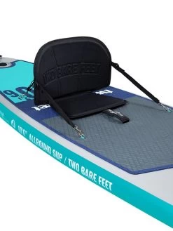 Two Bare Feet Sport Air (Allround) 10'6" X 33" X 4.75" Inflatable SUP Ultimate Pack (Teal) 16 Two Bare Feet Sport Air (Allround) 10'6" X 33" X 4.75" Inflatable SUP Ultimate Pack (Teal) -Surfline Shop angle 9 teal 1 2