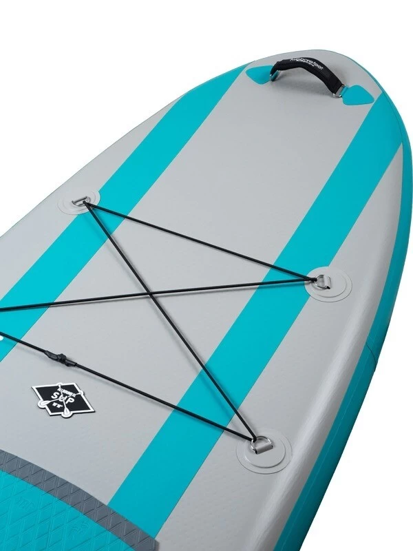 Two Bare Feet Archer (Allround XL) 10'10" X 33" X 6" Inflatable SUP Deluxe Fibreglass Hybrid Pack (Teal) 6 Two Bare Feet Archer (Allround XL) 10'10" X 33" X 6" Inflatable SUP Deluxe Fibreglass Hybrid Pack (Teal) - Image 4