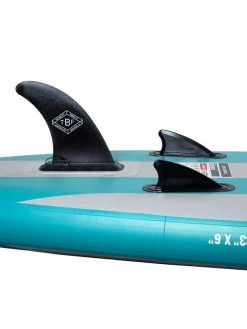 Two Bare Feet Archer (Allround XL) 10'10" X 33" X 6" Inflatable SUP Starter Pack (Teal) 15 Two Bare Feet Archer (Allround XL) 10'10" X 33" X 6" Inflatable SUP Starter Pack (Teal) -Surfline Shop angle 4 teal copy 3