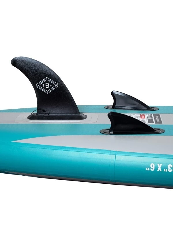 Two Bare Feet Archer (Allround XL) 10'10" X 33" X 6" Inflatable SUP Deluxe Fibreglass Hybrid Pack (Teal) 9 Two Bare Feet Archer (Allround XL) 10'10" X 33" X 6" Inflatable SUP Deluxe Fibreglass Hybrid Pack (Teal) - Image 7