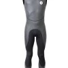 Two Bare Feet Enduro Sleeveless 2.5mm Mens Mesh Surf Suit (Black) -Surfline Shop angle 1 13 1