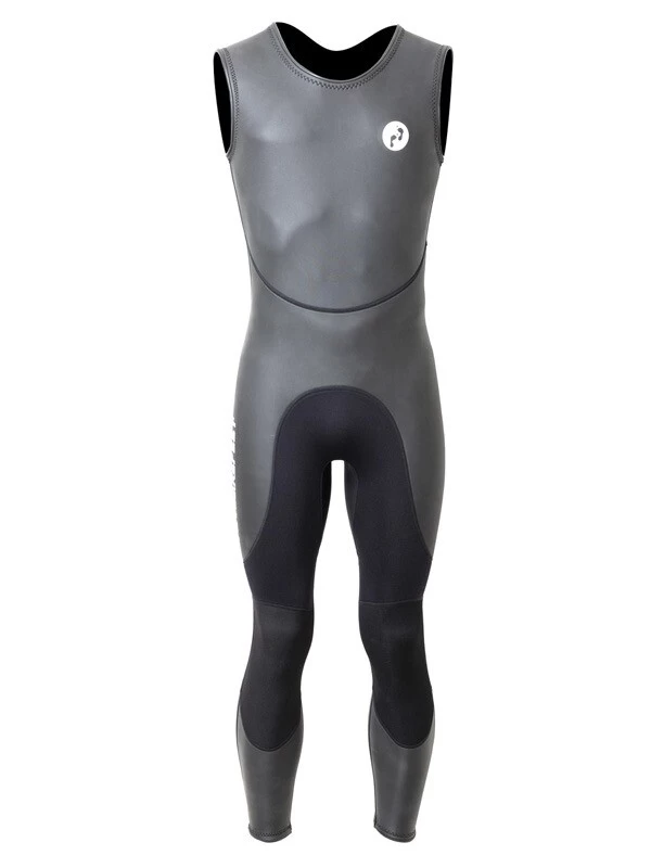 Two Bare Feet Enduro Sleeveless 2.5mm Mens Mesh Surf Suit (Black) 3 Two Bare Feet Enduro Sleeveless 2.5mm Mens Mesh Surf Suit (Black)