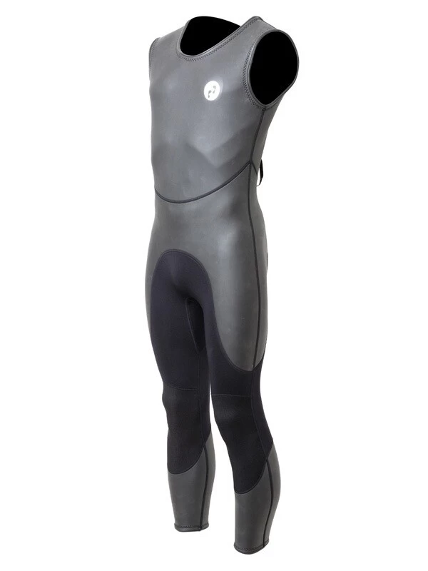 Two Bare Feet Enduro Sleeveless 2.5mm Mens Mesh Surf Suit (Black) 4 Two Bare Feet Enduro Sleeveless 2.5mm Mens Mesh Surf Suit (Black) - Image 2