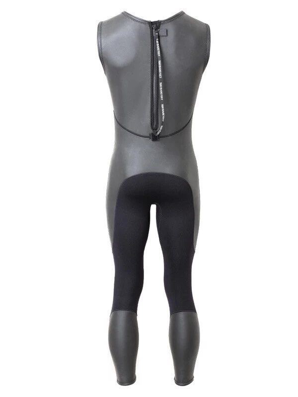 Two Bare Feet Enduro Sleeveless 2.5mm Mens Mesh Surf Suit (Black) 7 Two Bare Feet Enduro Sleeveless 2.5mm Mens Mesh Surf Suit (Black) - Image 5