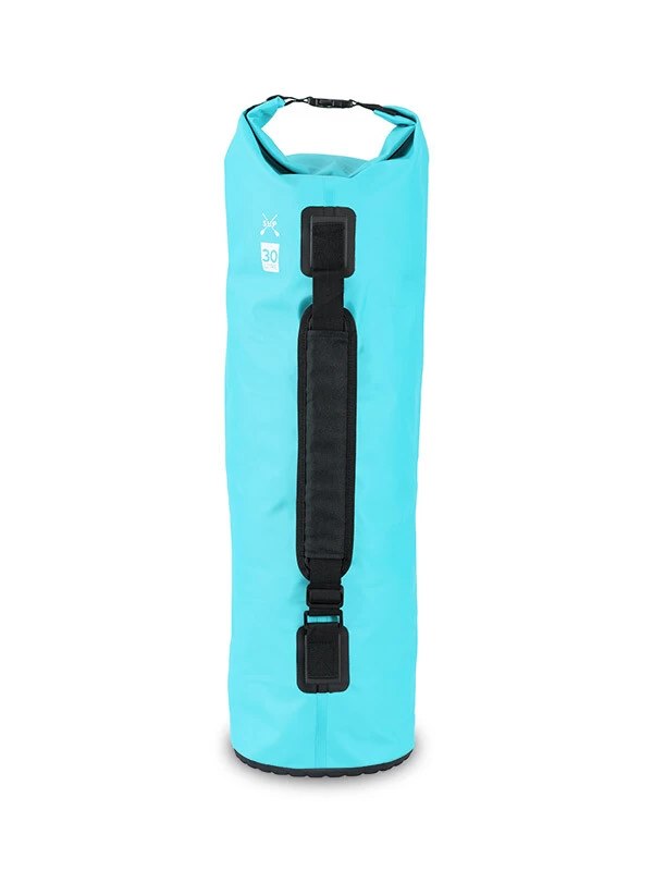 Two Bare Feet 30 Litre Waterproof Dry Bag / Inflatable Bodyboard Carry Bag (Aqua) 4 Two Bare Feet 30 Litre Waterproof Dry Bag / Inflatable Bodyboard Carry Bag (Aqua) - Image 2