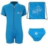 Deluxe Baby Swim Set - Classic Wetsuit + Swim Nappy + Bag (Aqua) 2 Deluxe Baby Swim Set - Classic Wetsuit + Swim Nappy + Bag (Aqua) -Surfline Shop aqua2