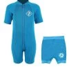 Essentials Baby Swim Kit - Aquatica Wetsuit + Nappy Shorts (Aqua) 1 Essentials Baby Swim Kit - Aquatica Wetsuit + Nappy Shorts (Aqua) -Surfline Shop aquatica aqua 2 1