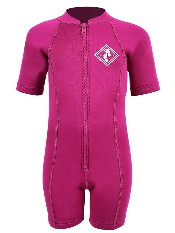 Essentials Baby Swim Kit - Aquatica Wetsuit + Nappy Shorts (Raspberry) 4 Essentials Baby Swim Kit - Aquatica Wetsuit + Nappy Shorts (Raspberry) - Image 2